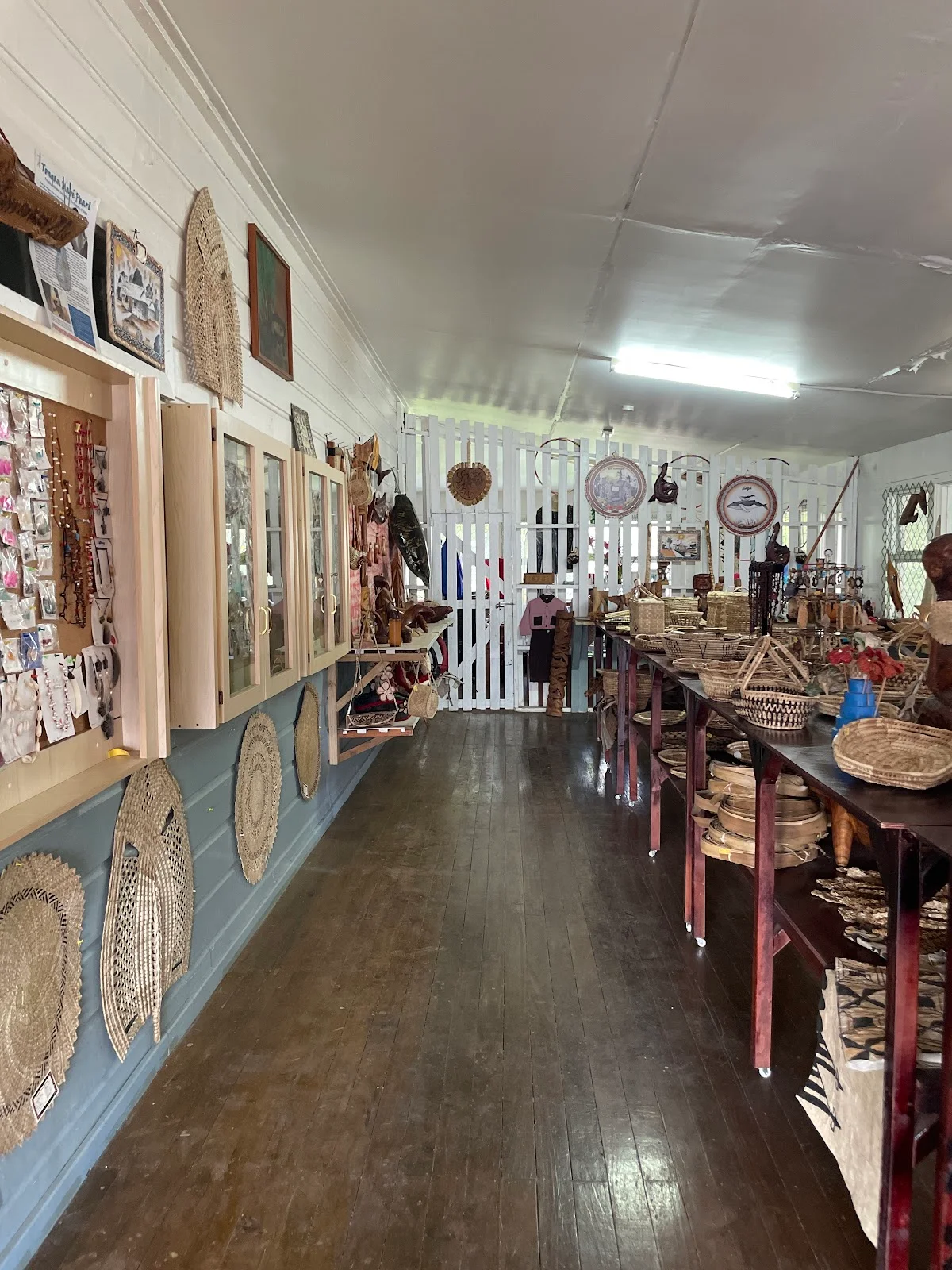 Langafonua crafts on display